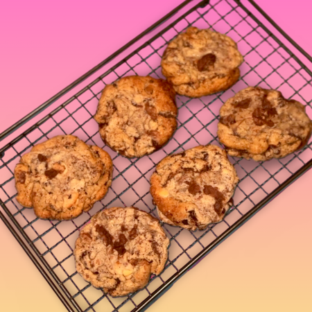 12 Artisan Gluten Free Triple Chocolate Cookies - Luxury 125g Handcrafted