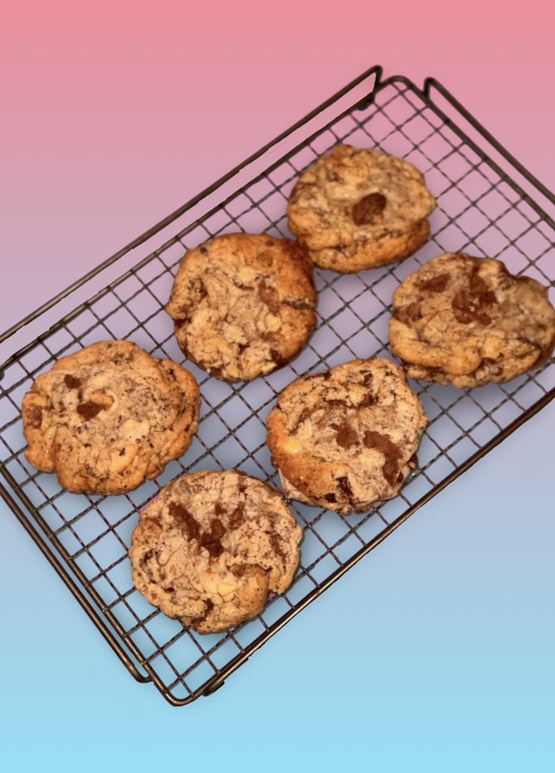 10 Artisan Gluten Free Triple Chocolate Cookies - Luxury 125g Handcrafted