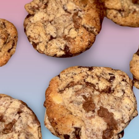 10 Artisan Gluten Free Triple Chocolate Cookies - Luxury 125g Handcrafted