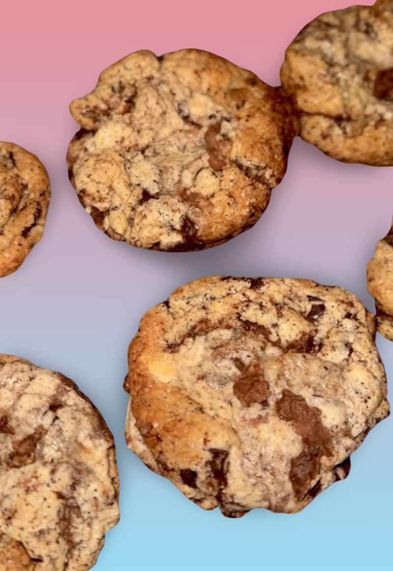 10 Artisan Gluten Free Triple Chocolate Cookies - Luxury 125g Handcrafted