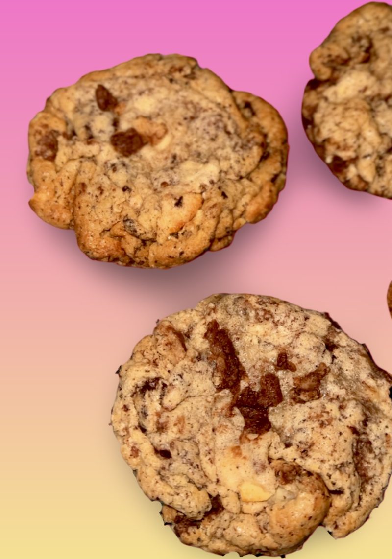 10 Artisan Gluten Free Triple Chocolate Cookies - Luxury 125g Handcrafted