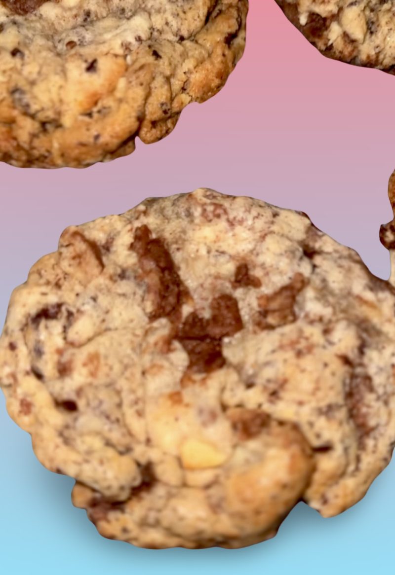 10 Artisan Gluten Free Triple Chocolate Cookies - Luxury 125g Handcrafted