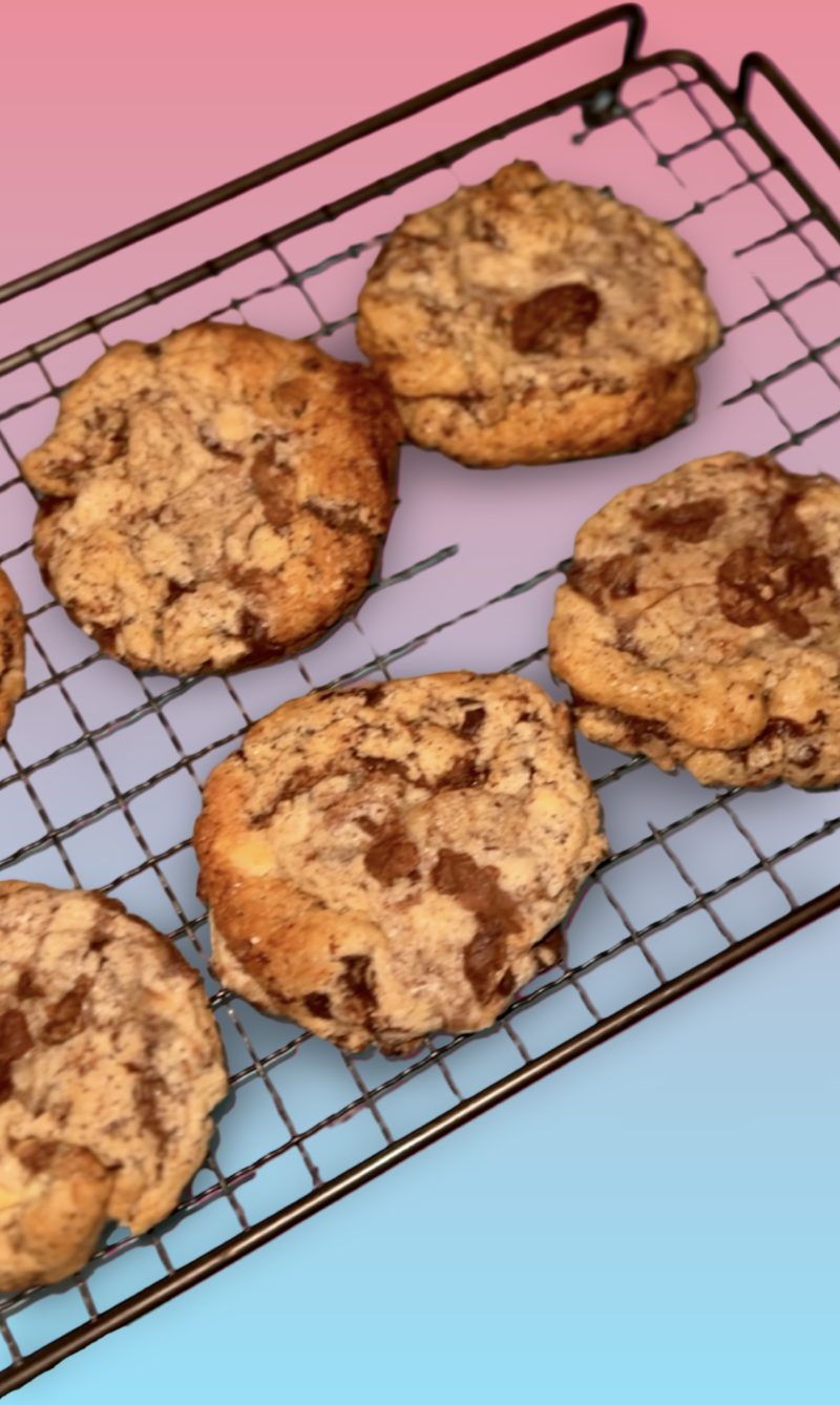 10 Artisan Gluten Free Triple Chocolate Cookies - Luxury 125g Handcrafted