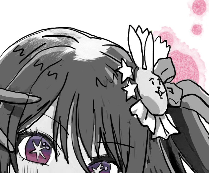 Ai Hoshino Prints | Fanart Posters | Sumi-e Japanese Ink brush | office living room bed gift