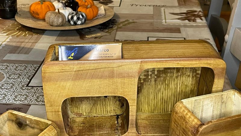 Desk Companion: Handcrafted Elegance for Your Workspace