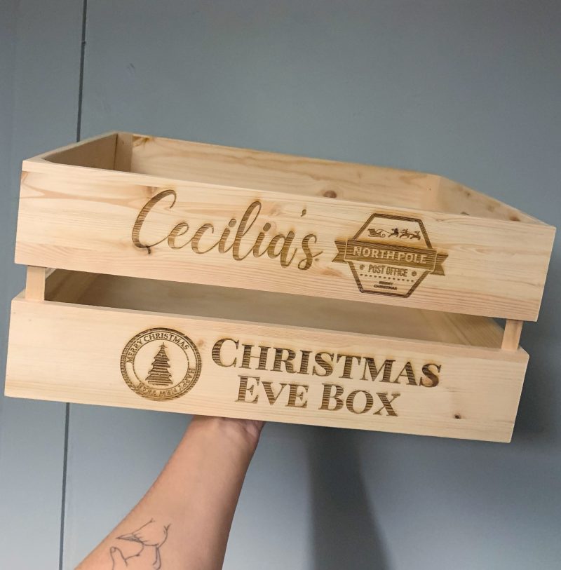 Christmas Eve box / crate