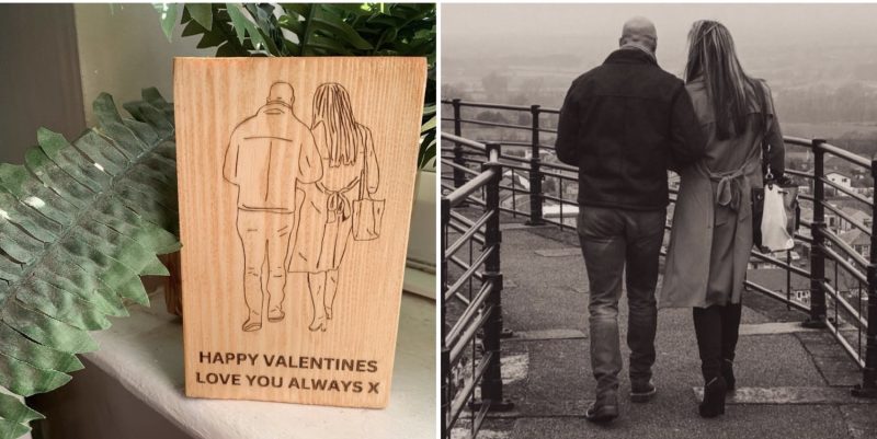 Personalised custom photo gift | engrave your favourite photos onto wood to treasure for a lifetime