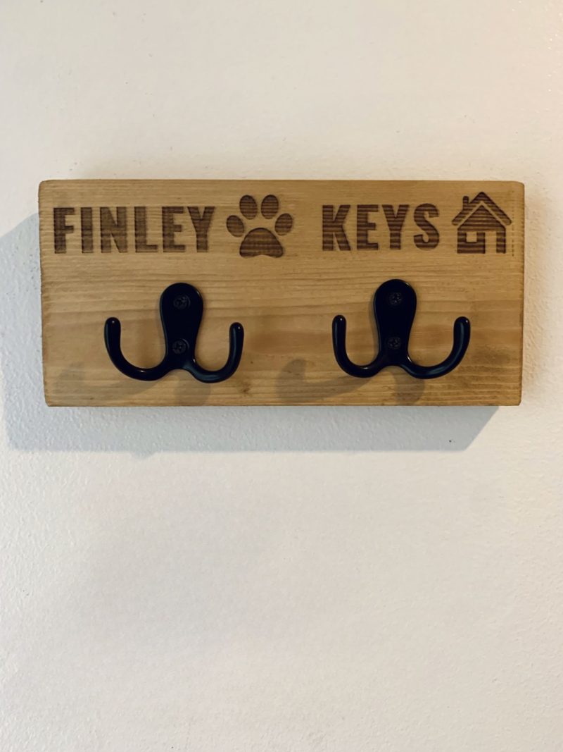 Dog and keys hook, key hook, dog lead and coat hook / holder | gift for dog lover