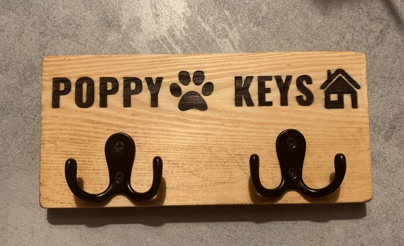 Dog and keys hook, key hook, dog lead and coat hook / holder | gift for dog lover