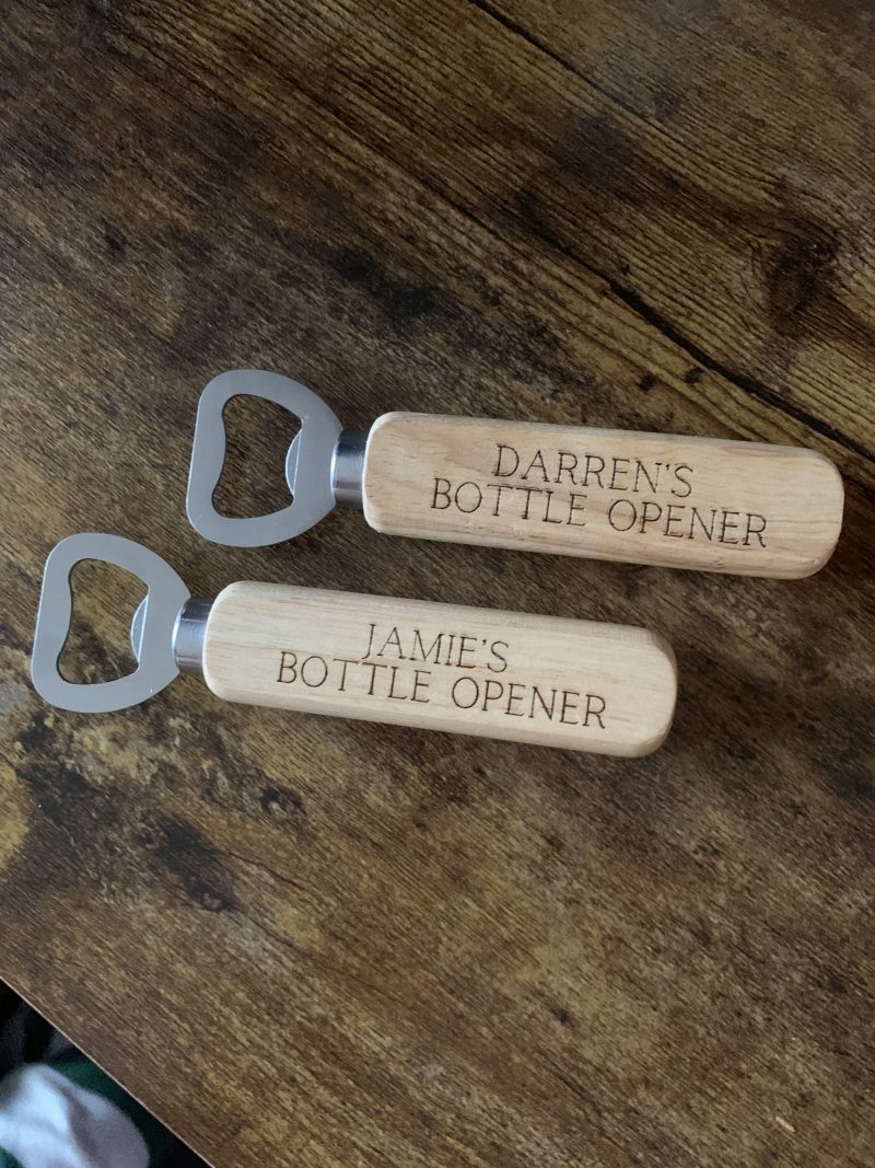 Personalised custom bottle openers | gift for him | gift for dad or grandad