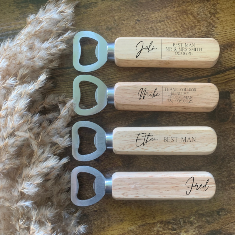 Personalised custom bottle openers | gift for him | gift for dad or grandad
