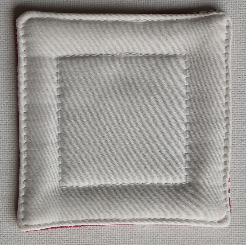 Set of 4 handmade quilted coasters