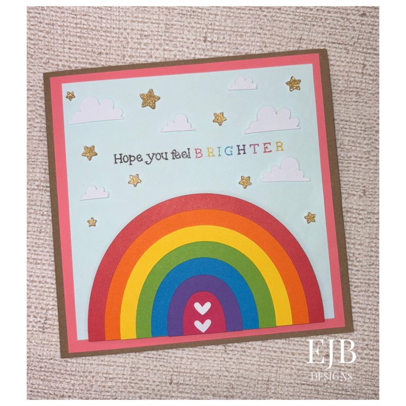 Get Well Soon Card | Rainbow | Colourful Cards | Handmade