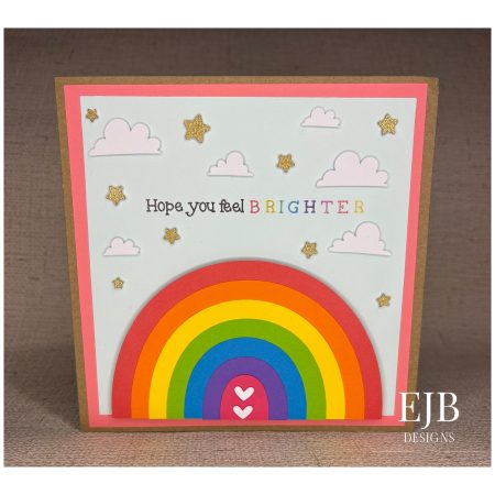 Get Well Soon Card | Rainbow | Colourful Cards | Handmade
