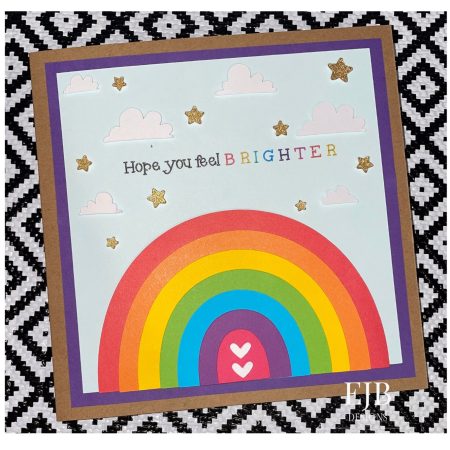 Get Well Soon Card | Rainbow | Colourful Cards | Handmade