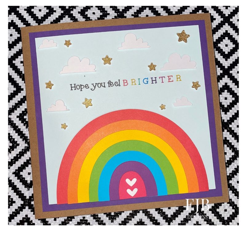 Get Well Soon Card | Rainbow | Colourful Cards | Handmade