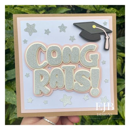 Handmade Congratulations Card | Colourful | Graduate