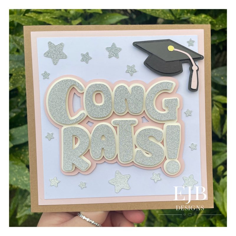 Handmade Congratulations Card | Colourful | Graduate