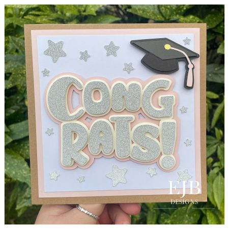 Handmade Congratulations Card | Colourful | Graduate