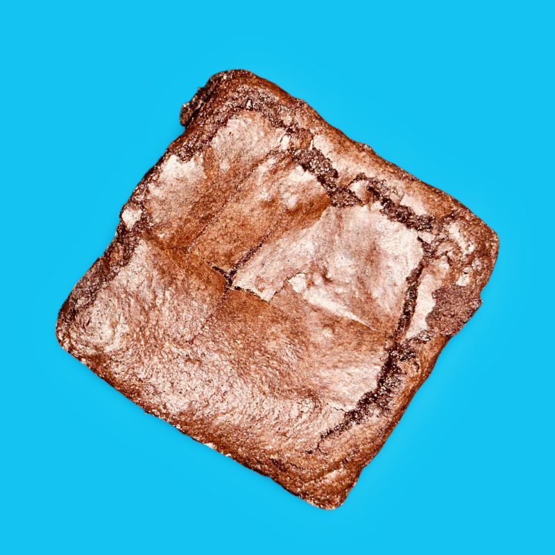 6 Luxury Handcrafted Belgian Chocolate Brownies - Fudgy Chocolate Heaven