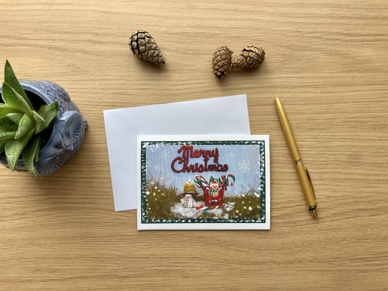 Pack Of Personalised Nature Photography Christmas Cards | A6 Size | Set Of 3, 6, 9, 12 Cards