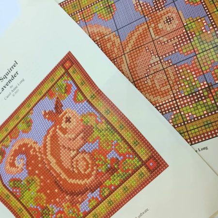 Red Squirrel Tapestry Kit, Counted Cross-stitch, Needlepoint Tapestry Kit, Perfect Gift For a Craft (Copy)