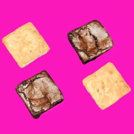 12 Mixed Brownie & Blondie Box - Handcrafted Chocolate Collection