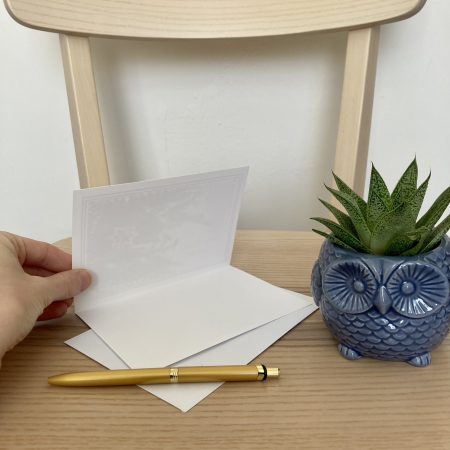 Personalised Christmas Wishes With Trees Cards | A6 & A5 Sizes Available