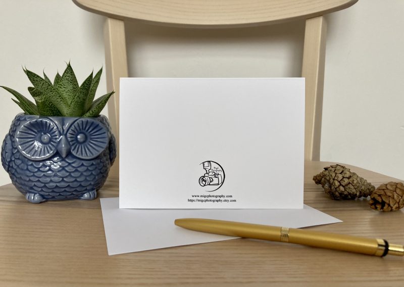 Personalised Christmas Wishes With Trees Cards | A6 & A5 Sizes Available