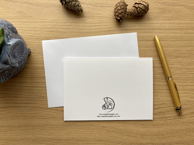 Personalised Photo Christmas Card With Candles | A6 & A5 Sizes Available