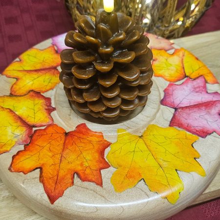 Table centrepiece candle holder