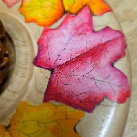 Table centrepiece candle holder