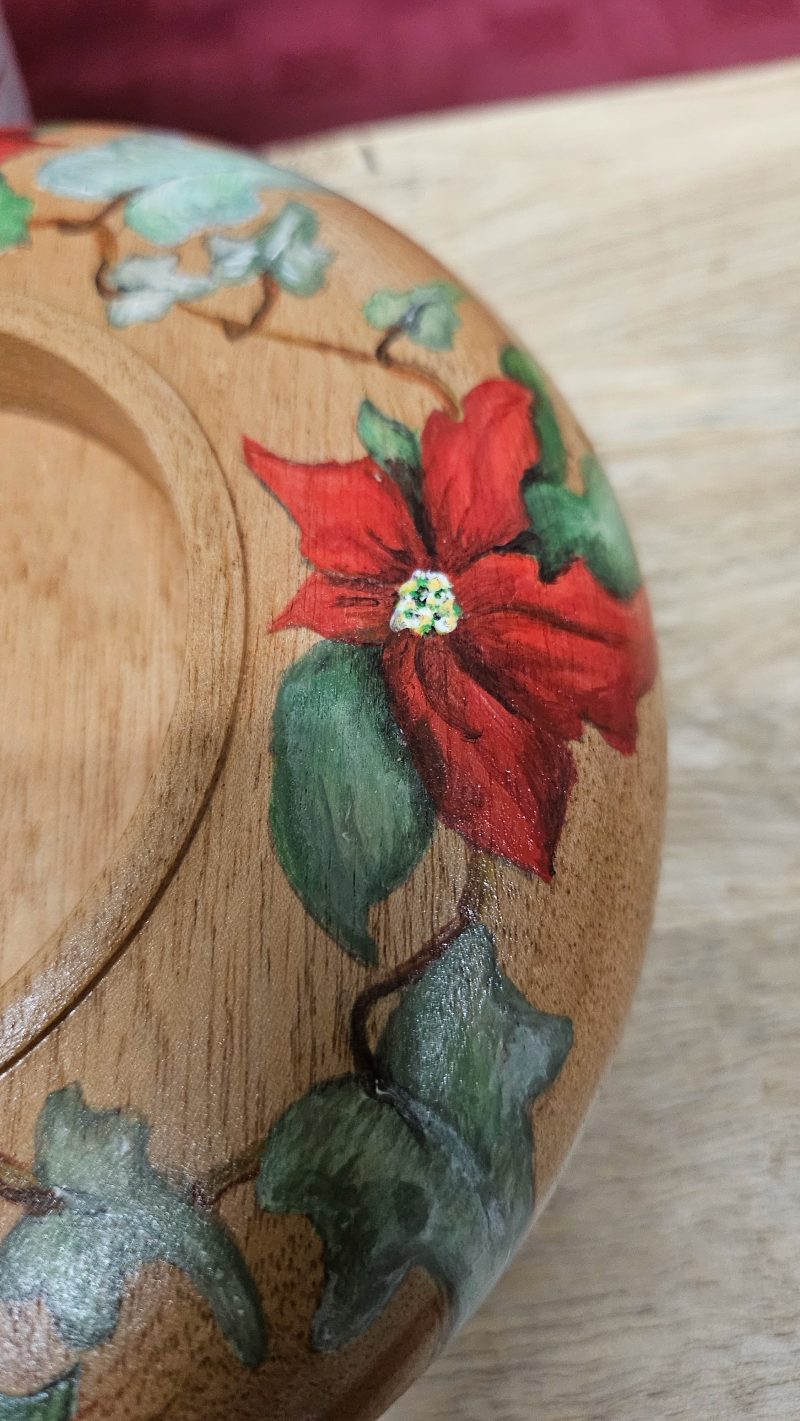 Candle holder table centrepiece