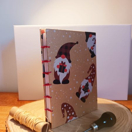 Coptic binding with a gonk theme.