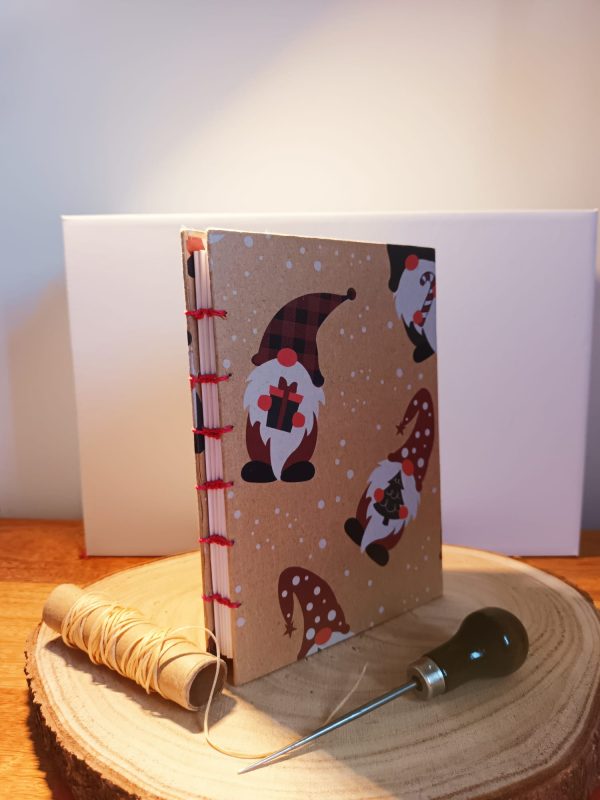 Coptic binding with a gonk theme.