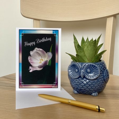 Birthday Card For Mum From Daughter With Flowers | A6 & A5 Sizes Available