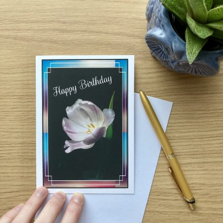 Pack Of Personalised Flower Photography Birthday Cards | A6 Size | Set Of 3, 6, 9, 12 Cards