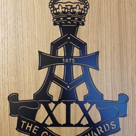 Steel The Green Howards Badge