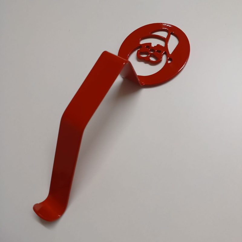 Steel Santa Stocking Holder