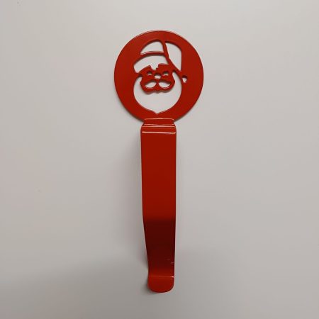 Steel Santa Stocking Holder
