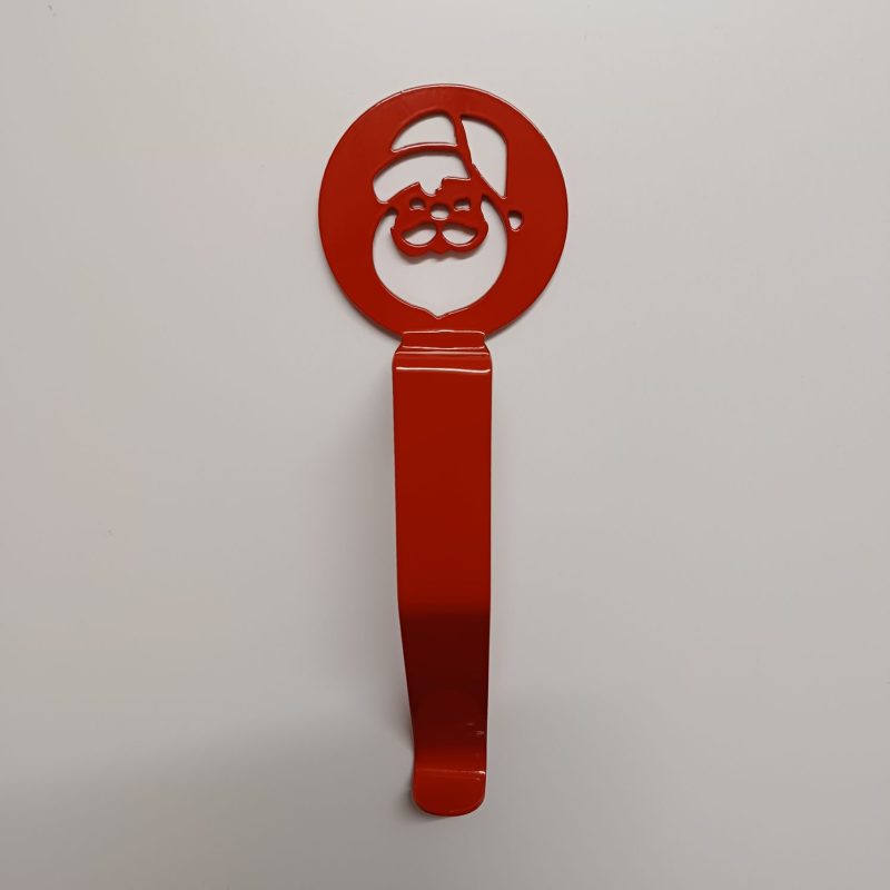 Steel Santa Stocking Holder