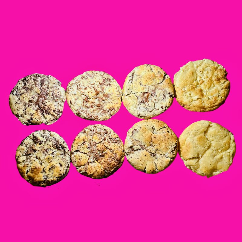 12 Luxurious Handmade Triple Chocolate Indulgence Cookies - Artisanal Chocolate Lover's Dream