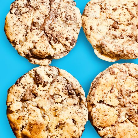 12 Luxurious Handmade Triple Chocolate Indulgence Cookies - Artisanal Chocolate Lover's Dream