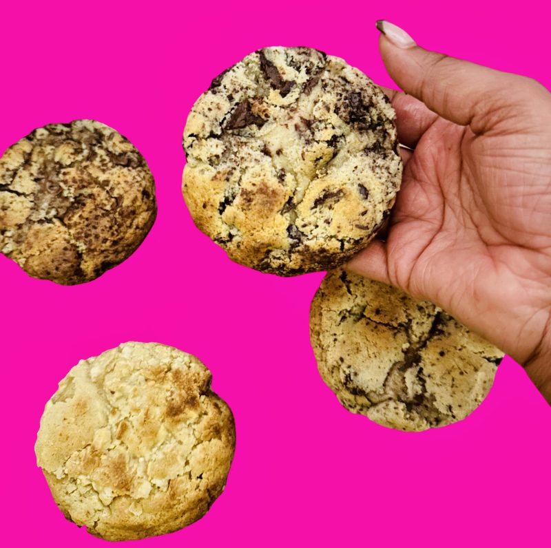 12 Luxurious Handmade Triple Chocolate Indulgence Cookies - Artisanal Chocolate Lover's Dream