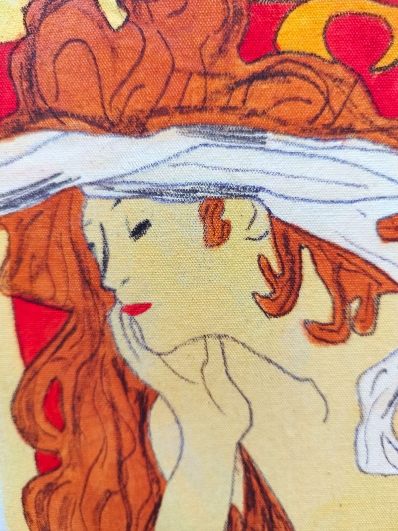 Hand-painted Tote Bag