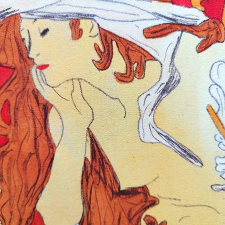 Hand-painted Tote Bag