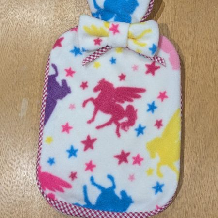Handmade Pegasus Fleece Hotwater Bottle Cover