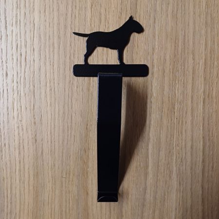 Steel Bull Terrier Stocking Holder