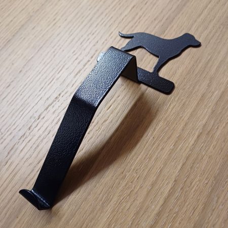 Steel Labrador Stocking Holder