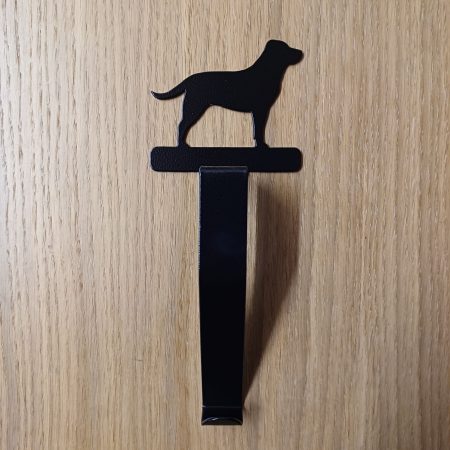 Steel Labrador Stocking Holder